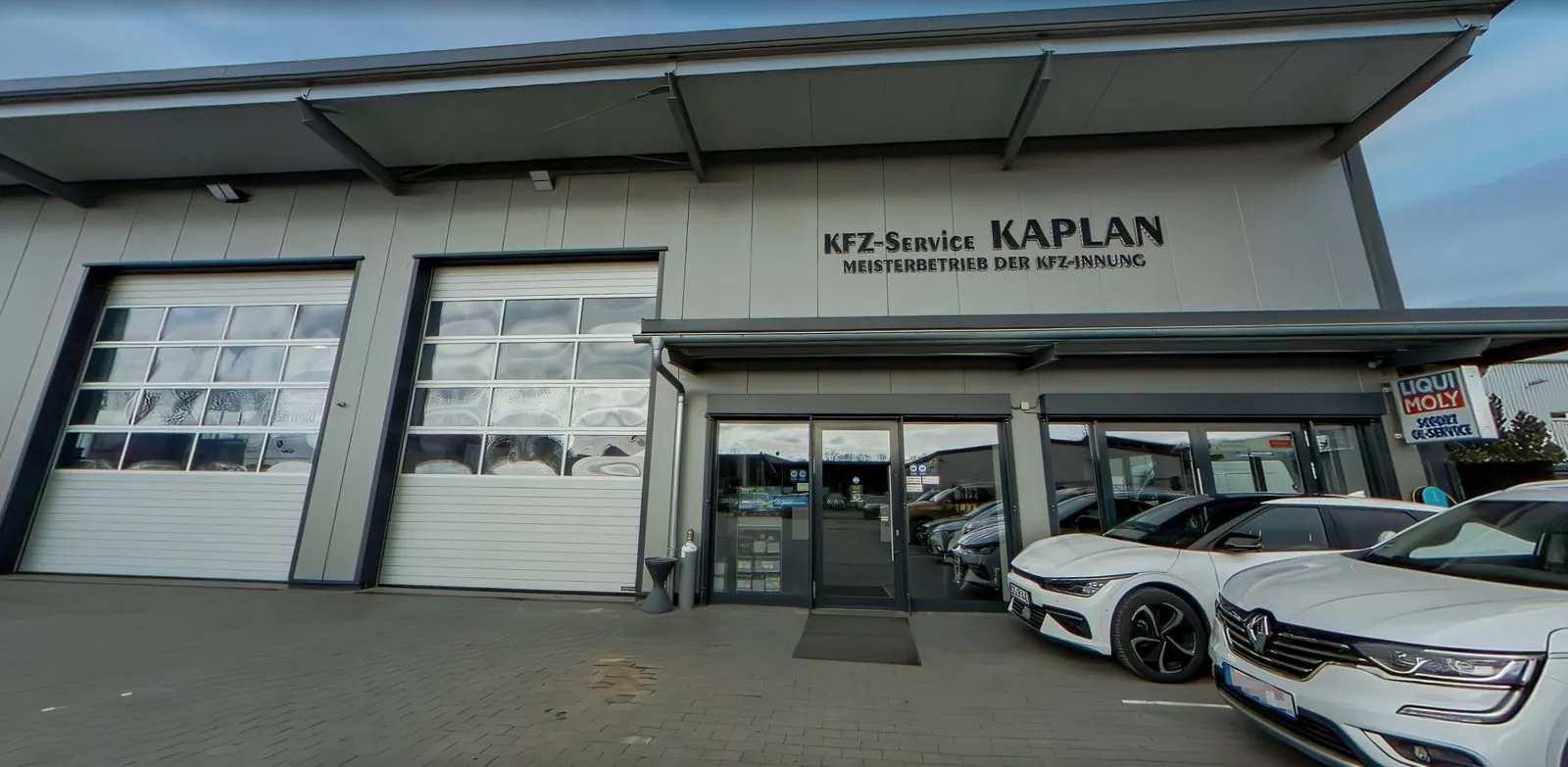 Werkstattgebäude von KFZ-Service Kaplan in Offingen