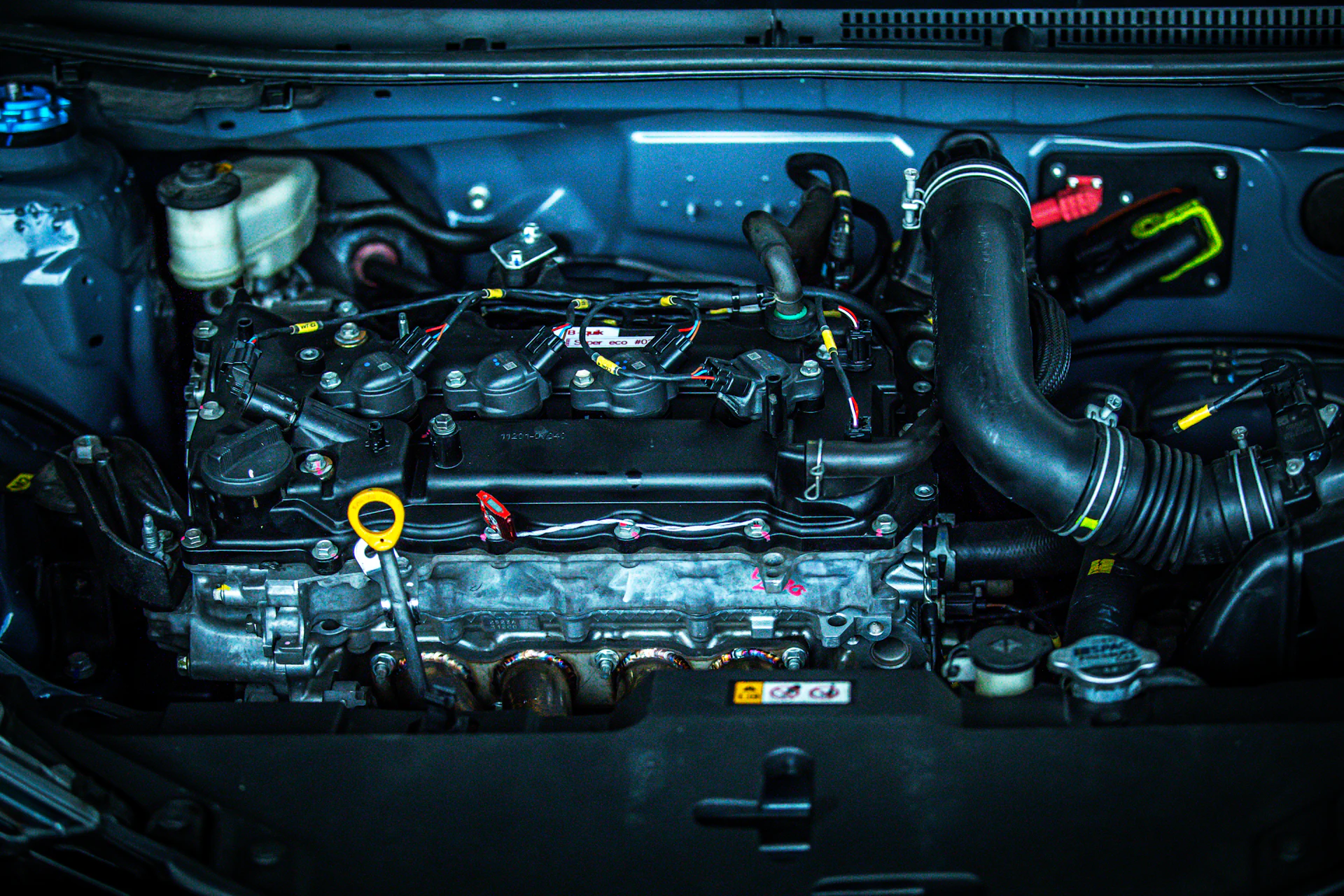 H2 Blaster Motorreinigung bei KFZ-Service Kaplan